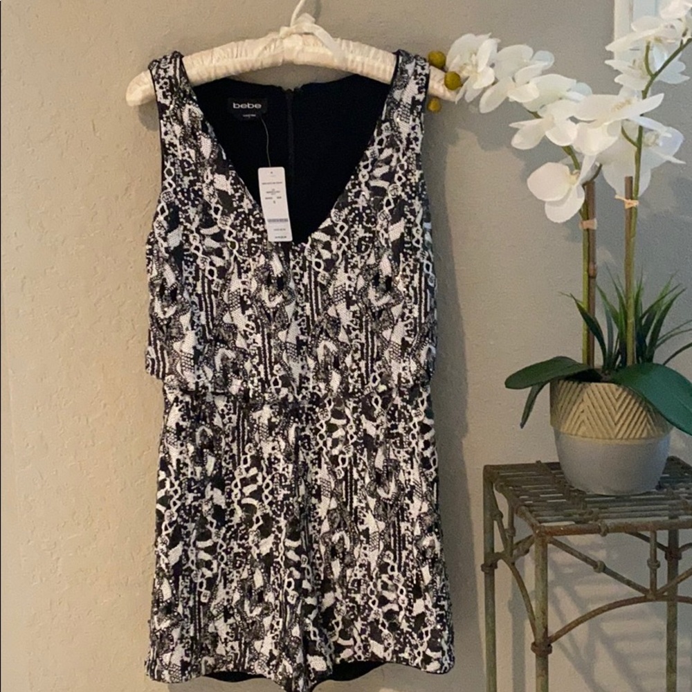 Bebe Embellished Romper